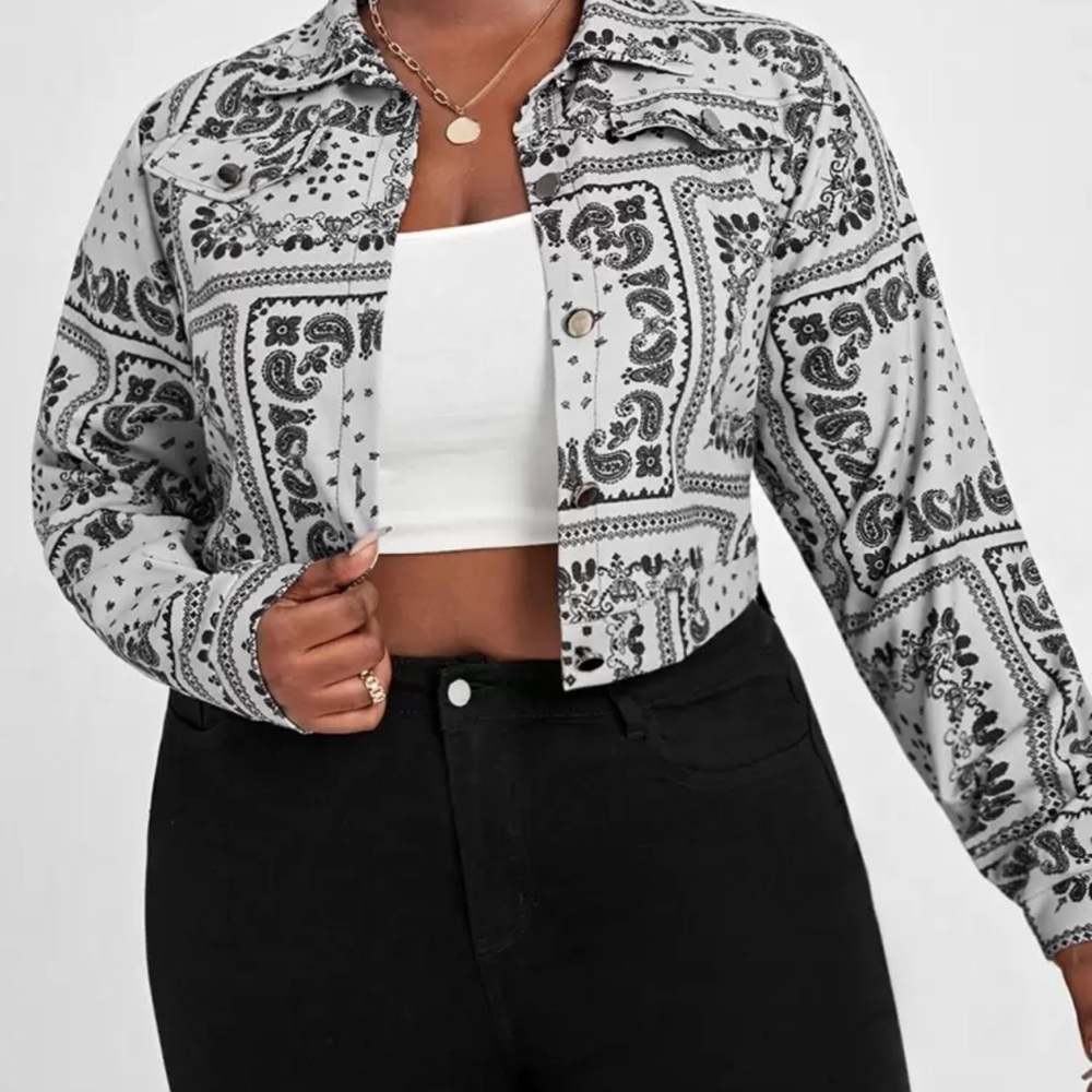 Paisley Print Women's Jacket